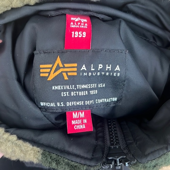 Alpha industries sherpa jacket - Picture 7 of 8
